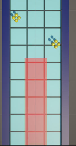 Tight turn hazard placement